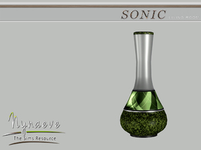 Sims 3 — Sonic Vase V3 by NynaeveDesign — Sonic Living Room - Vase V3 Located in: Decor - Miscellaneous Price: 160 Tiles: