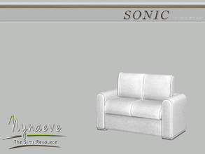 Sims 3 — Sonic Living Chair by NynaeveDesign — Sonic Living Room - Lounge Chair Located in: Comfort - Living Chairs