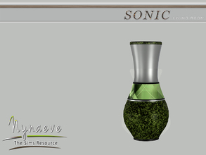 Sims 3 — Sonic Vase V2 by NynaeveDesign — Sonic Living Room - Vase V2 Located in: Decor - Miscellaneous Price: 160 Tiles: