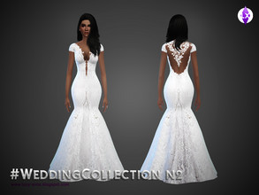 Sims 4 — Wedding Collection N2 by LuxySims3 — This is the second dress of my Wedding collection! You can find every link
