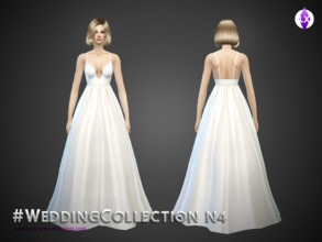 Sims 4 — Wedding Collection N4 by LuxySims3 — This is the fourth dress of my Wedding collection! You can find every link