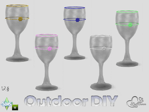 Sims 4 — DIY Coctail Glas by BuffSumm — The slogan of your Sim is: Do It Yourself! So your Sim took a lot of Euro-Pallets