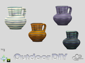 Sims 4 — DIY Milkcan by BuffSumm — The slogan of your Sim is: Do It Yourself! So your Sim took a lot of Euro-Pallets and