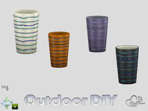 Sims 4 — DIY Mug by BuffSumm — The slogan of your Sim is: Do It Yourself! So your Sim took a lot of Euro-Pallets and