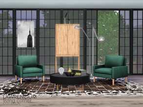 Sims 3 — Lawrencium Living Corner by wondymoon — - Lawrencium Living Corner - Wondymoon|TSR - Aug'2015 - Set Contains