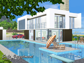 Sims 3 — Safe_Investment by matomibotaki — Modern and stylish split-level house with lot of comfort and elegance.
