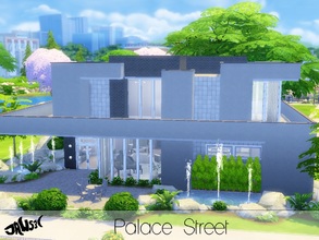 Sims 4 — Palace Street by Jaws3 — This charming modern home is great for any sim family.. It features three bedrooms,