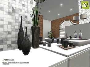 Sims 3 — Quin Bathroom Accessories by ArtVitalex — - Quin Bathroom Accessories - ArtVitalex@TSR, Aug 2015 - All objects