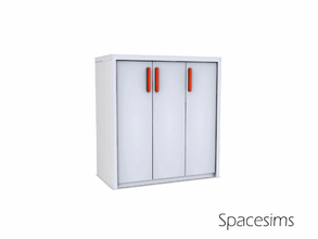 Sims 3 — Kenneth teen room - Cupboard by spacesims — This modern cupboard is the perfect space saver. It can easily fit