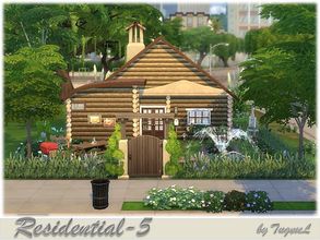 Sims 4 — S4-Residential-05 by TugmeL — Do you want to live a natural life? Then this house is for you!.. I have INSTALLED