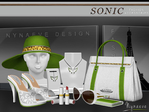 Sims 3 — Sonic Fashion Accessories by NynaeveDesign — Sonic Fashion Accessories Fashion accessories make everything in