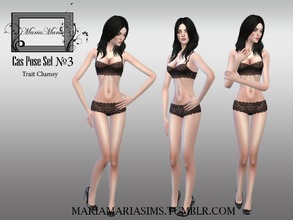 Sims 4 — MariaMaria CAS Pose Set &#8470;3 by MariaMariaSims — Beautiful CAS Pose Set 3 by MariaMaria. Trait Clumsy