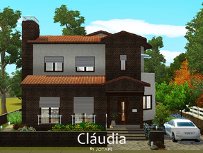 Sims 3 —  by -Jotape- — Claudia is inspired in contemporary and luxurious portuguese houses with a modern touch. This