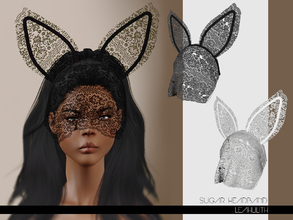 Sims 3 — LeahLilith Sugar Headband by Leah_Lillith — Sugar Headband 2 recolorable areas avilable for males and females