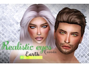 Sims 4 — Realistic earth eyes by Ravvda2 — Always chasing after realistic simmies, I created here some realistic eyes