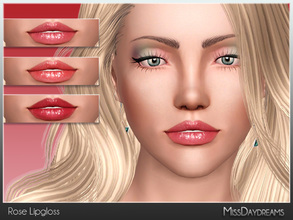 Sims 3 — Rose Lipgloss by MissDaydreams — Rose Lipgloss is a natural looking lipgloss and looks great in pastel colours.