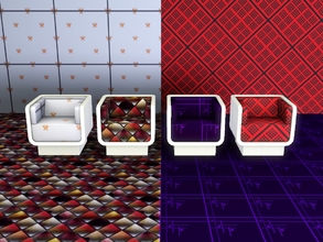 Sims 3 — Tiles 2 by Andreja157 — Patterns created with TSR Workshop and Create a pattern tool Recolorable palettes: