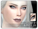 Sims 4 — [ Amelia ] - Classic Eyeliner by Screaming_Mustard — A classic take on a simple shape of eyeliner. For females,