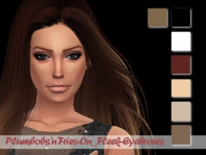 Sims 4 — On Fleek-Eyebrows by Plumbobs_n_Fries — -Eyebrows -7 Colours -All Genders -All Ages Enjoy!! 