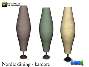 Sims 4 — kardofe_Nordic dining_FloorLamp by kardofe — Floor lamp simple and light lines