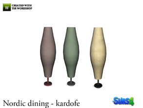 Sims 4 — kardofe_Nordic dining_TablerLamp by kardofe — Table lamp simple and light lines