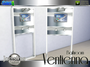 Sims 4 — Ventienna metal shower by jomsims — Ventienna metal shower FIXED 21.01.2020