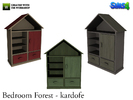 kardofe_Bedroom Forest_Dresser - Click to view and download separately!