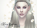 Sims 4 — Keira Eyebrows by Ms_Blue — Thick and softly arched eyebrows. Female teen to elder. 36 colors to choose from