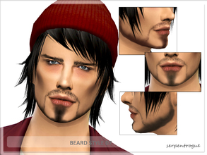Sims 4 — Beard Style 07 by Serpentrogue — For males Teen to elder 7 colours