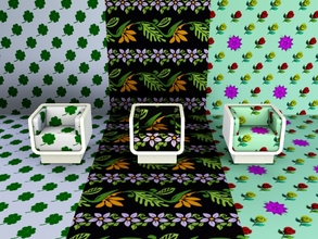 Sims 3 — Floral patterns 2 by Andreja157 — Patterns created with TSRW and CAP Tool Categories: Themed, Fabrics
