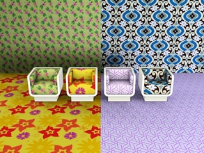 Sims 3 — Flowers 3 by Andreja157 — Patterns created with CAP and TSRW Categories: -themed: Flowers 8 -abstract: Floral 4
