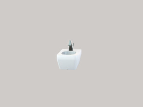 Sims 3 — Bathroom Aloe - Bidet (Decor) by ung999 — Bathroom Aloe - Bidet (Decor) Recolorable Channels : 2 Located at :