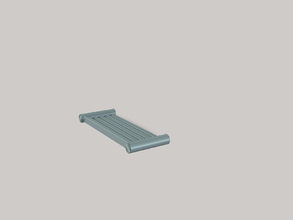Sims 3 — Bathroom Aloe - Wall Shelf by ung999 — Bathroom Aloe - Wall Shelf Recolorable Channels : 3 Located at : Surfaces