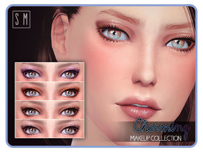 Sims 4 — [ Charming ] - Eyeshadow by Screaming_Mustard — From &quot;Charming Makeup Collection&quot;. This