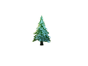 Sims 4 — Snowy evergreen tree by kinder10000 — A snow covered evergreen tree