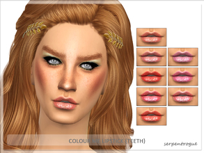 Sims 4 — Colour Me Lipstick by Serpentrogue — Only for females Teen to elder Found in make up/lipstick selection 8