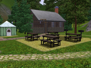 Sims 3 — Crystal Camping Site by Mark_Richman — Does your sims family want to go somewhere? They can now. Visit the