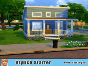 Sims 4 — Stylish Starter by Jenn_Simtopia — So your sim only has 20,000 simoleons.....but that doesn't mean they still