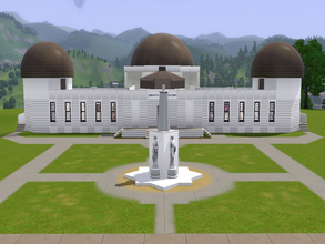Sims 3 — Griffith Observatory by Mark_Richman — A new town location for your sims. The best approximation of the Griffith