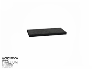 Sims 3 — Thallium Shelf by wondymoon — - Thallium Kitchen - Shelf - Wondymoon|TSR - Sep'2015