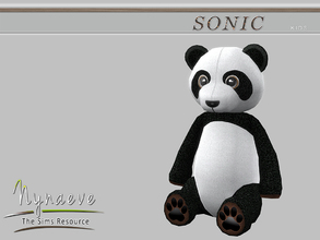 Sims 4 — Sonic YueLiang Panda by NynaeveDesign — Sonic Kids - YueLiang Panda Located in: Kids - Toys Price: 250 Tiles: