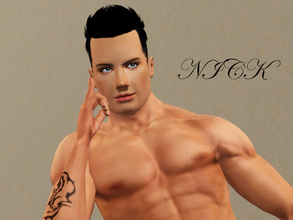 Sims 3 — Nick Monico by khewitt5 — Nick Monico Is a hot, sexy sim waiting for a new life created by you! No sliders or