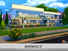 Sims 4 — The Hamoly by autaki — Hamoly modern house. Luxury modern styles. Compact house for your simmies. It has Living