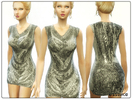 Metallic Sequin Coctail Dress - Click to view and download separately!