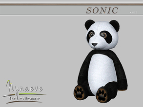 Sims 3 — YueLiang Panda by NynaeveDesign — Sonic Kids - YueLiang Panda Located in: Kids - Miscellaneous Price: 250 Tiles: