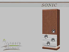 Sims 3 — Sonic Panda Dresser by NynaeveDesign — Sonic Kids - Panda Dresser Located in: Storage - Dressers Price: 350