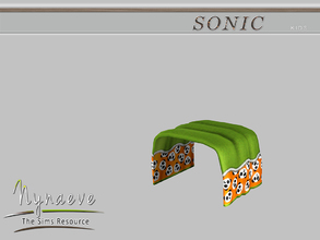 Sims 3 — Sonic Panda Bed Runner by NynaeveDesign — Sonic Kids - Panda Bed Runner Located in: Decor - Rugs Price: 90