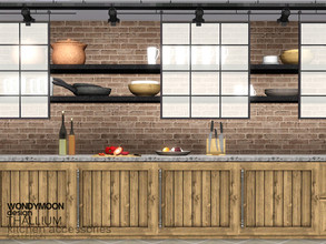 Sims 3 — Thallium Kitchen Accessories by wondymoon — - Thallium Kitchen Accessories - Wondymoon|TSR - Oct'2015 - Set