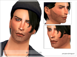 Sims 4 — Beard Style 11 by Serpentrogue — For males Teen to elder 7 colours