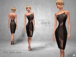 Sims 4 — 3DL Imperio Sim iO by Jancy Adele Dress by eddielle — This gorgeous dress is a very good add to your lady sim